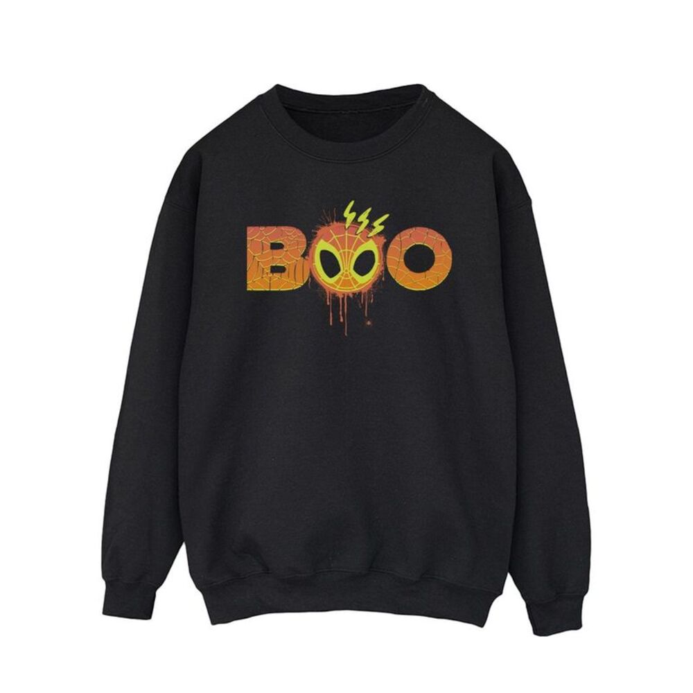 Spider-Man Mens Boo Sweatshirt / Black